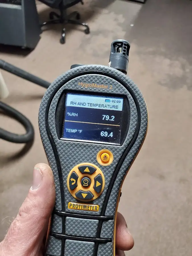Moisture meter humidity assessment for Fire & Smoke Damage Restoration in Milford Mill